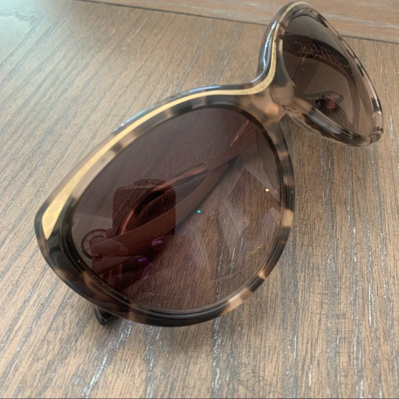Roberto Cavalli Cateye Brown Gradient Sunglasses Heze 898S with Case main image 6